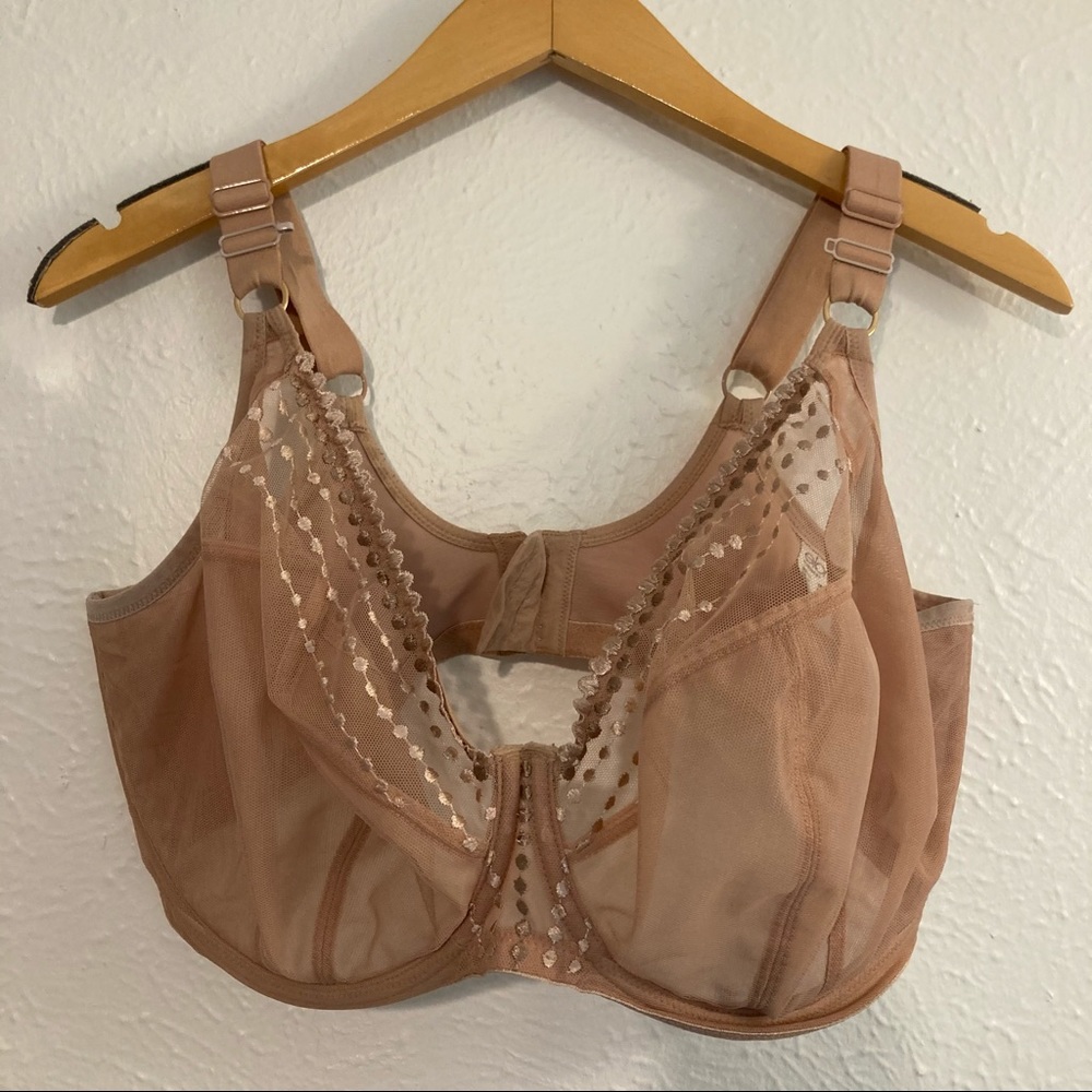 Elomi Nude US 36K Sheer Soft Cup Bra